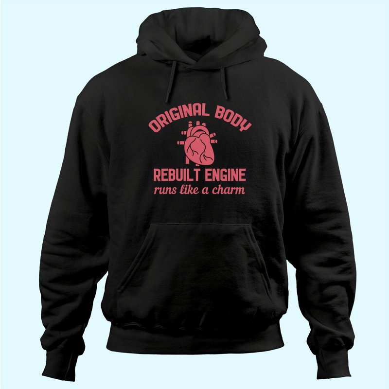Hoodie de Récupération Amusant après Chirurgie Cardiaque — Sweats à capuche pour hommes