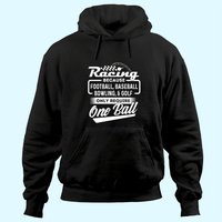 Racing Because - Hoodie de Courseur de Drag pour Unisexe