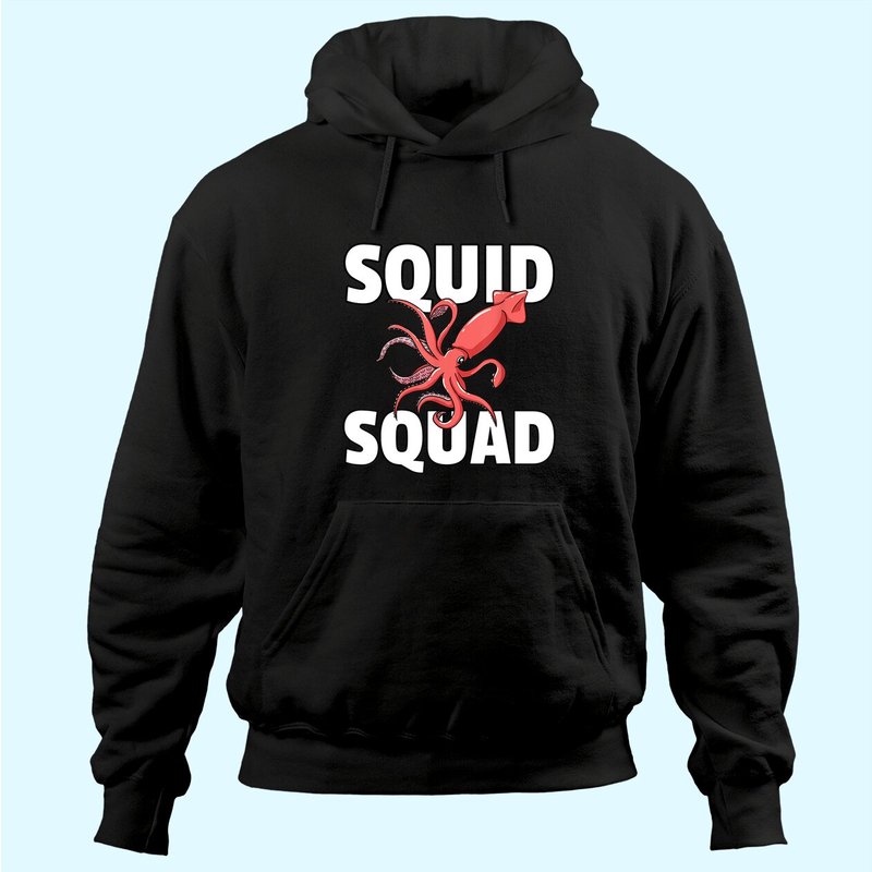 Hoodie Marine Biologie Me Kraken Pieuvre de Squid Squad — Sweats à capuche pour hommes