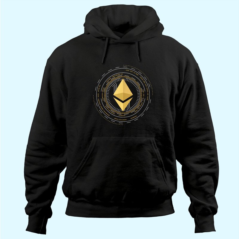 Hoodie Blockchain Ethereum Cryptomonnaie — Sweats à capuche pour hommes