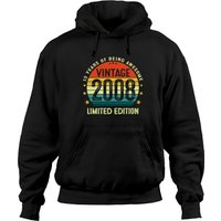Hoodie Édition Limitée 13e Anniversaire Vintage 2008 — Sweats à capuche pour hommes