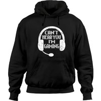 Hoodie Cadeau Humoristique pour Gamer - Je Ne T'entends Pas, Je Joue — Sweats à capuche pour hommes