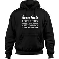 Certaines filles aiment Tito's et jurent trop Hoodie — Sweats à capuche pour hommes