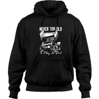Sprint Car / Dirt Track Racing Play In Dirt Hoodie
