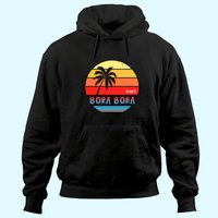 Bora Bora Tahiti Hoodie for Unisex in Black