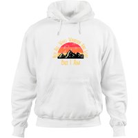 Not All Who Wander Are Lost. But I Am. Hoodie de randonnée — Sweats à capuche pour hommes