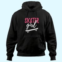 Hoodie Unisexe Skater Girl Skateboarding — Sweats à capuche pour hommes