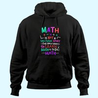 Math Teacher Mathematical Symbol Hoodie for Unisex