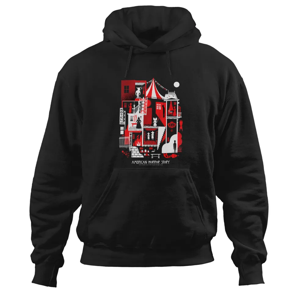 Hoodie American Horror Story House Of Horrors pour Unisexe — Sweats à capuche pour hommes