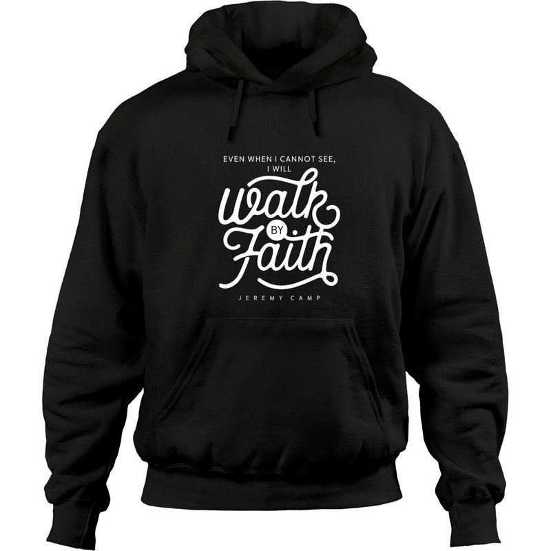 Hoodie Jeremy Camp Walk By Faith pour Unisexe — Sweats à capuche pour hommes