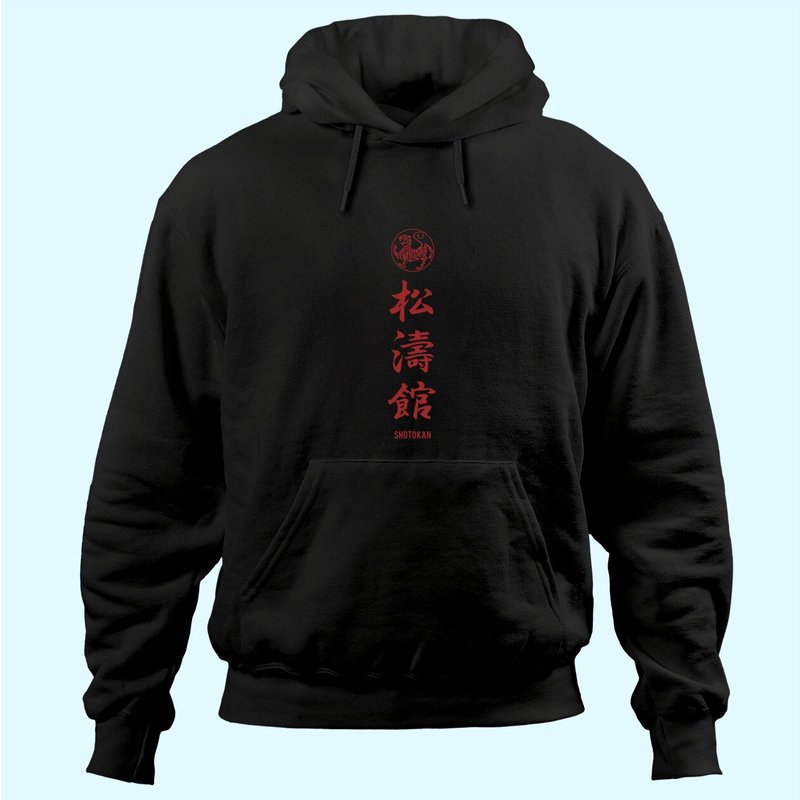 Hoodie Kanji Shotokan Karate pour hommes — Sweats à capuche pour hommes