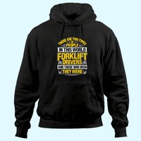 Forklift Operator Two Types Forklift Driver Hoodie