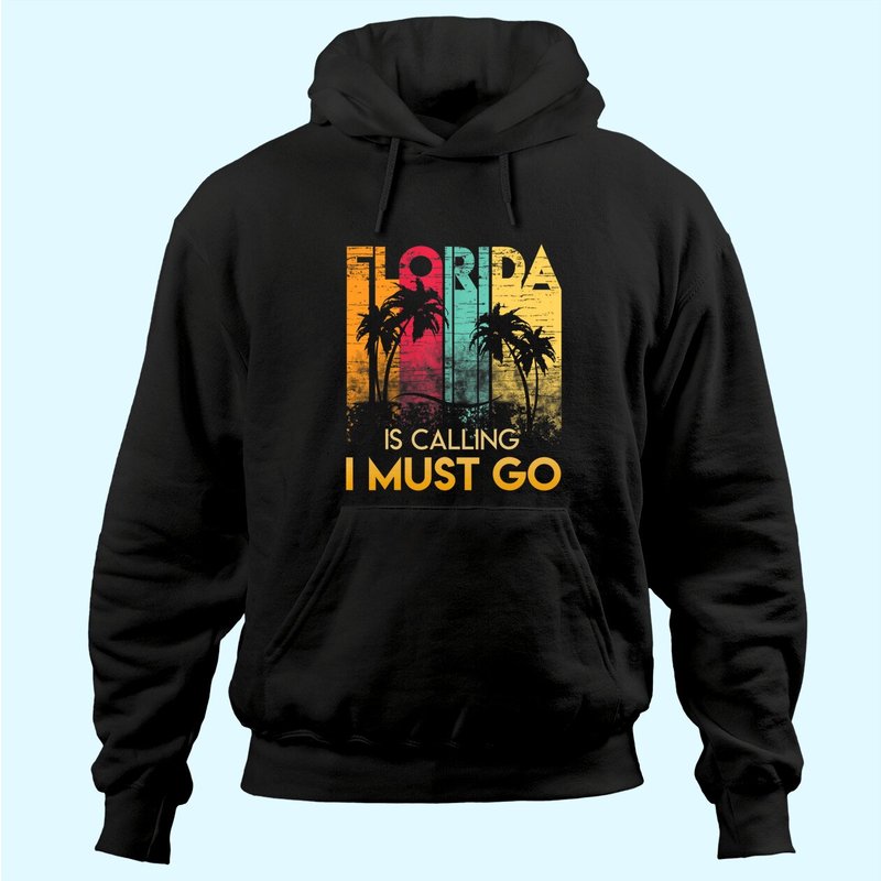Hoodie pour hommes Florida Strong - Florida appelle, je dois y aller — Sweats à capuche pour hommes