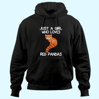 Just A Girl Who Loves Red Pandas Unisex Hoodie