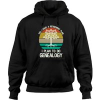 Yes I Have A Retirement Plan Hoodie Humoristique sur la Généalogie — Sweats à capuche pour hommes