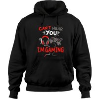 Hoodie Can't Hear You I'm Gaming pour Gamers — Sweats à capuche pour hommes