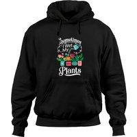 Hoodie Humoristique "Parfois, j'arrose mes plantes — Sweats à capuche pour hommes