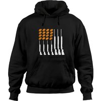 Hoodie Patriote avec Drapeau Américain pour le Tir au Plateau — Sweats à capuche pour hommes