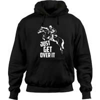 Just Get Over It Hoodie Équestre pour Cavalier — Sweats à capuche pour hommes