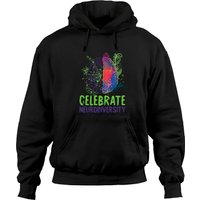 Autism Infinity Symbol Neurodiversity Hoodie — Mens Hoodies