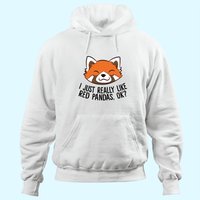 Hoodie I Just Really Like Red Pandas, Ok? pour Unisexe — Sweats à capuche pour hommes