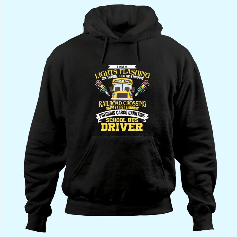 Hoodie Je suis un conducteur d'autobus scolaire — Sweats à capuche pour hommes