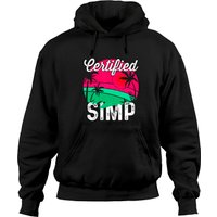 Hoodie Certifié Simp Université Meme Simp Nation pour Unisexe — Sweats à capuche pour hommes
