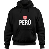 Hoodie Souvenir Drapeau du Pérou pour Unisexe