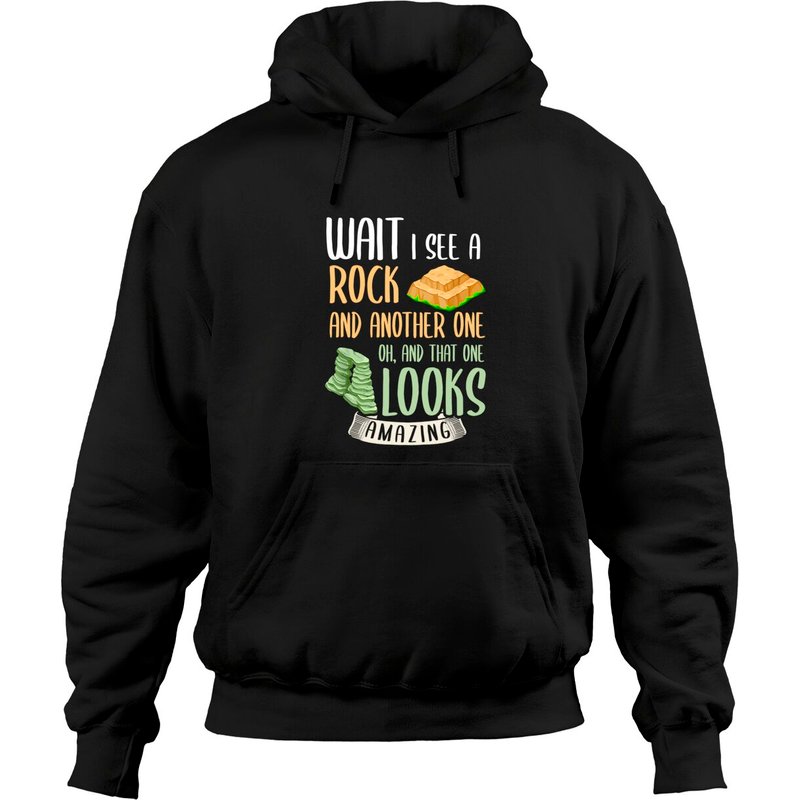 Hoodie Cadeau Géologie Collectionneur de Roches — Sweats à capuche pour hommes