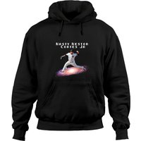 Hoodie Nestor Cortes Jr pour Unisexe en Noir — Sweats à capuche pour hommes