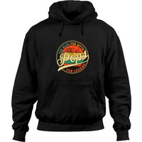 Vintage Pops Man Myth Legend Hoodie for Dads and Grandpas — Mens Hoodies