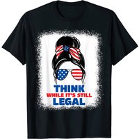 T-shirt pour hommes Think While It's Still Legal