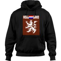 Hoodie Homme Euro 2021 Soccer Hollande — Sweats à capuche pour hommes