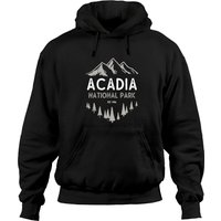 Hoodie du Parc National d'Acadia Est 1916 Vintage Maine — Sweats à capuche pour hommes