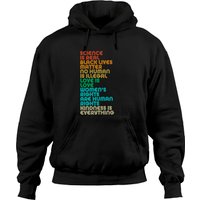 Hoodie Vintage Science Is Real Black Lives Matter