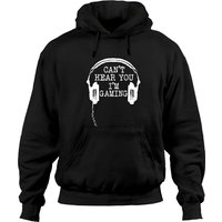 Hoodie Gamer Drôle Casque Je Ne T'entends Pas Je Joue — Sweats à capuche pour hommes