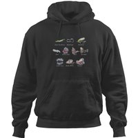 Hoodie pour hommes avec mouches et leurres de pêche à la mouche — Sweats à capuche pour hommes