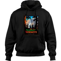 Hoodie Yosemite Vintage Parc National Unisexe — Sweats à capuche pour hommes