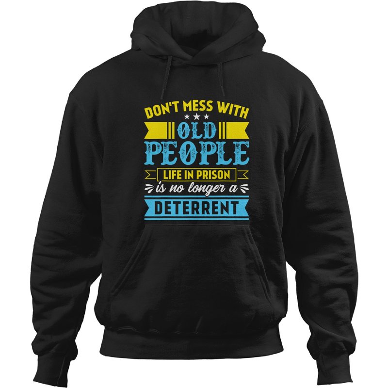 Ne dérangez pas les personnes âgées - Hoodie Senior Citizen — Sweats à capuche pour hommes