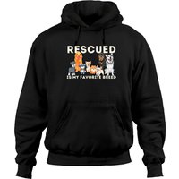 Mon Race Favori Est Secouru - Hoodie de Secours Animal — Sweats à capuche pour hommes