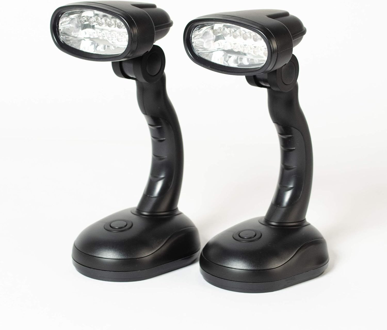 IdeaWorks ZB6173BLK Black LED Desk Lamps - Set of 2