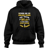 Hoodie Citation : Il y a Trois Choses Inutiles Dans Ce Monde — Sweats à capuche pour hommes