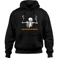 Hoodie Spooking Intensifies Spooky Scary Skeleton — Sweats à capuche pour hommes