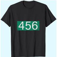 T-shirt Old Vintage Squid Korean Games 456 Lovers pour hommes — T-shirts pour hommes