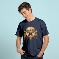 T-shirt classique Mandala attrape-rêves Faucon à queue rouge pour hommes — T-shirts pour hommes
