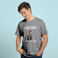 T-shirt classique I Fully Intend To Haunt People pour hommes
