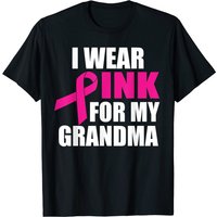 I Wear Pink For My Grandma Breast Cancer T-Shirt for Men