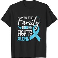 Dans cette famille, personne ne se bat seul T-Shirt Prostate Cancer — T-shirts pour hommes