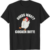Guess What Chicken Butt Poultry Farm Men's T-Shirt