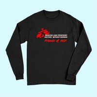 T-Shirt à Manches Longues Unisexe Médecins Sans Frontières — T-shirts pour hommes